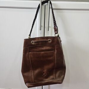 Elegant Brown Leather Women's Bag